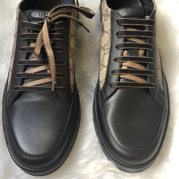 🆕💯%Auth Gucci Sneakers Gucci 10/US11 Miro GG - Picture 8 of 12